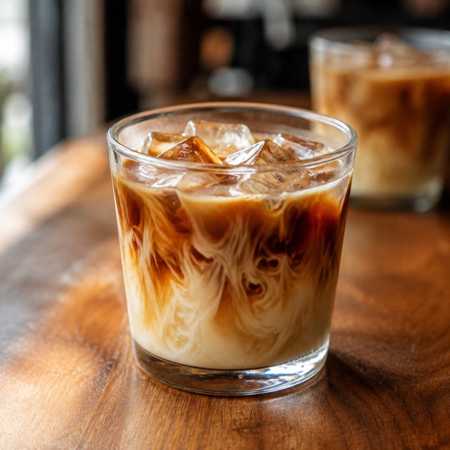 Foto de exemplo: café gelado